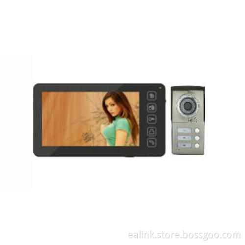 7\'\'color video home intercom with DVR function